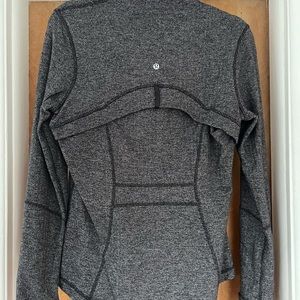 Lululemon Athletica Define Jacket BLK Herringbone Size 12
